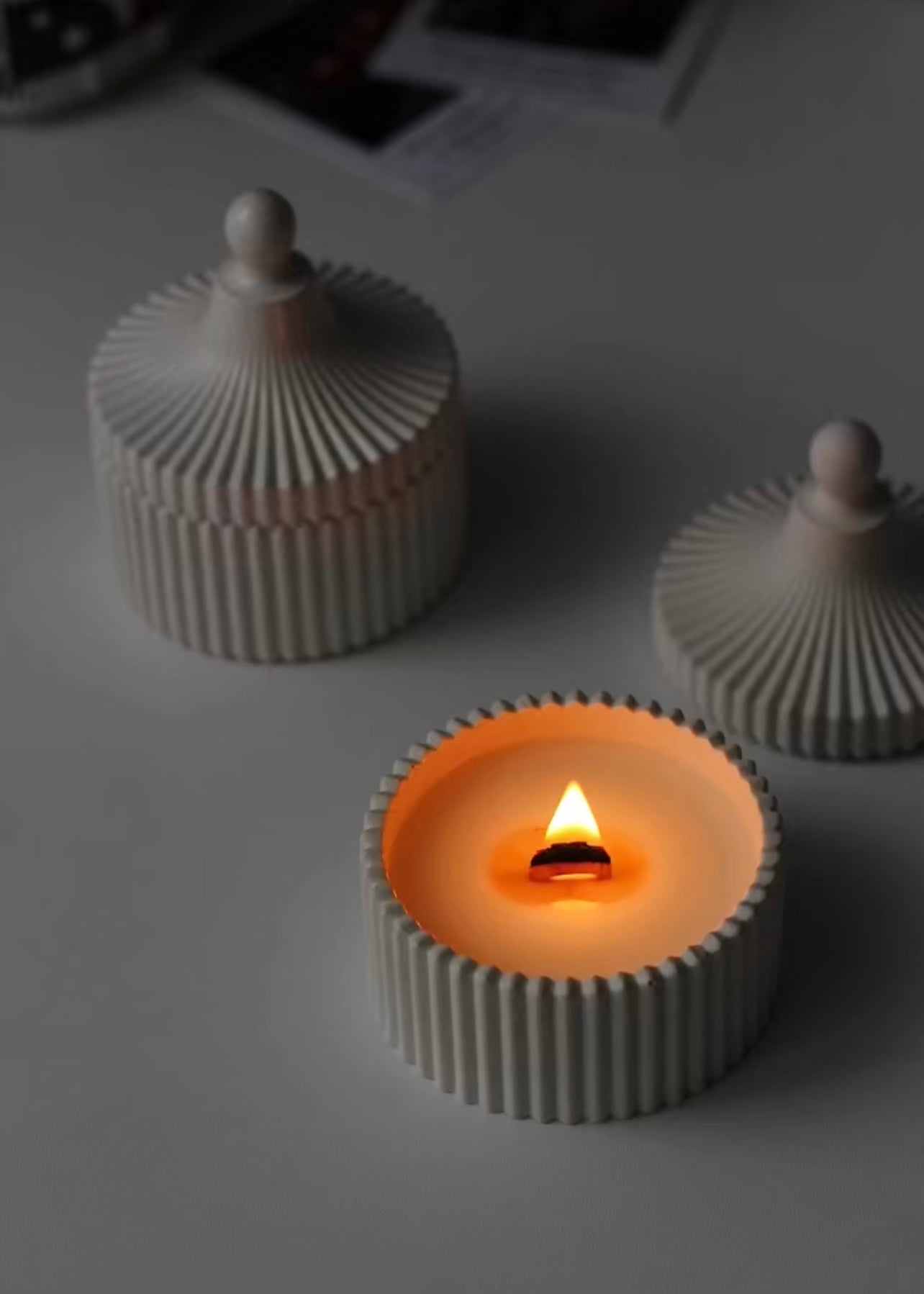 Potted Candle Small