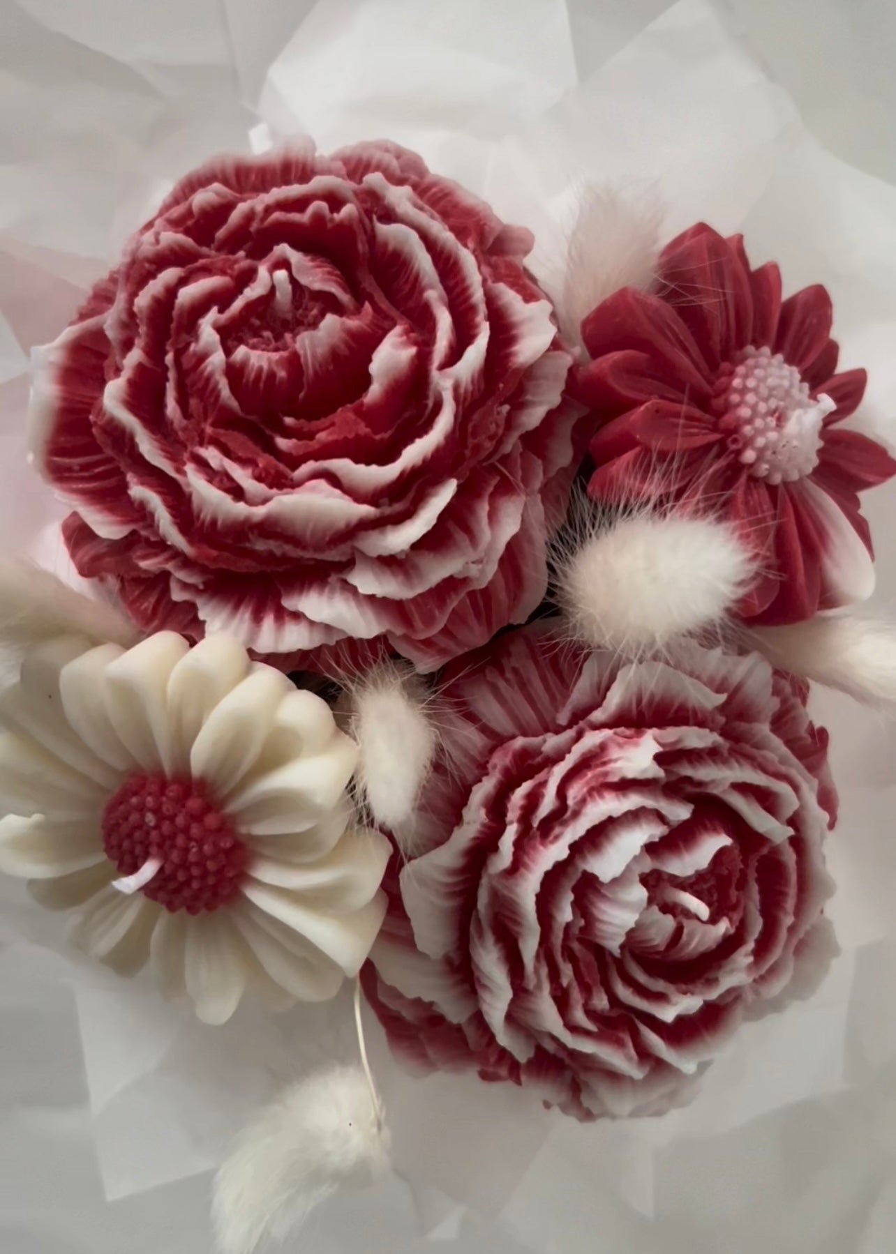 Marble Wine Red