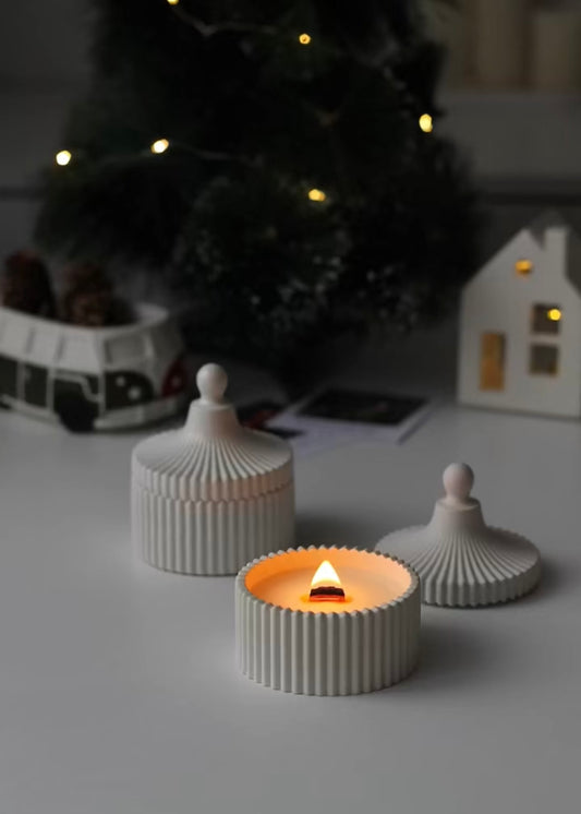 Potted Candle Small